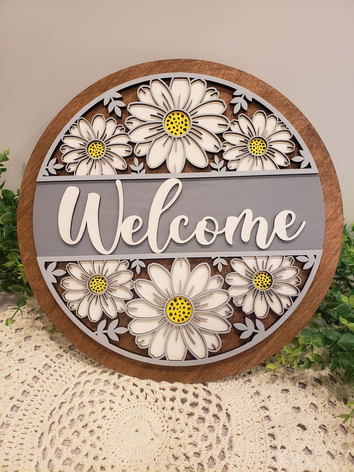 Welcome Sign Hello Summer Popsicle Sign Patriotic Summer Decor Red White Blue Door Hanger Patriotic Porch Decor Patriotic Hello Summer Sign