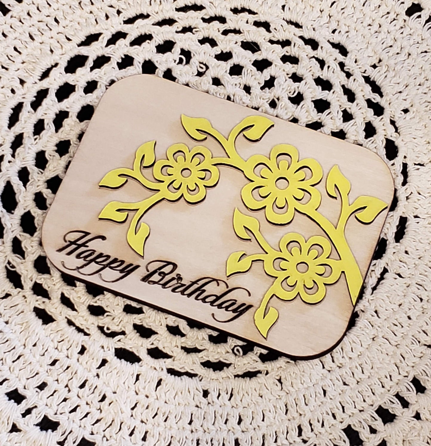 Personalized Mother's Day Gift Card Holder Birthday wooden gift card holder Thank you Gift Rustic gift card holder