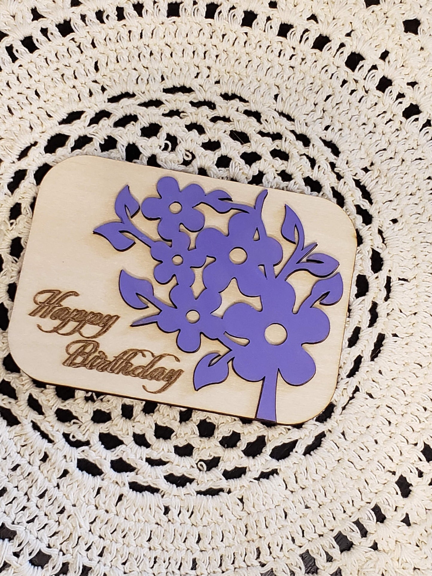 Personalized Mother's Day Gift Card Holder Birthday wooden gift card holder Thank you Gift Rustic gift card holder