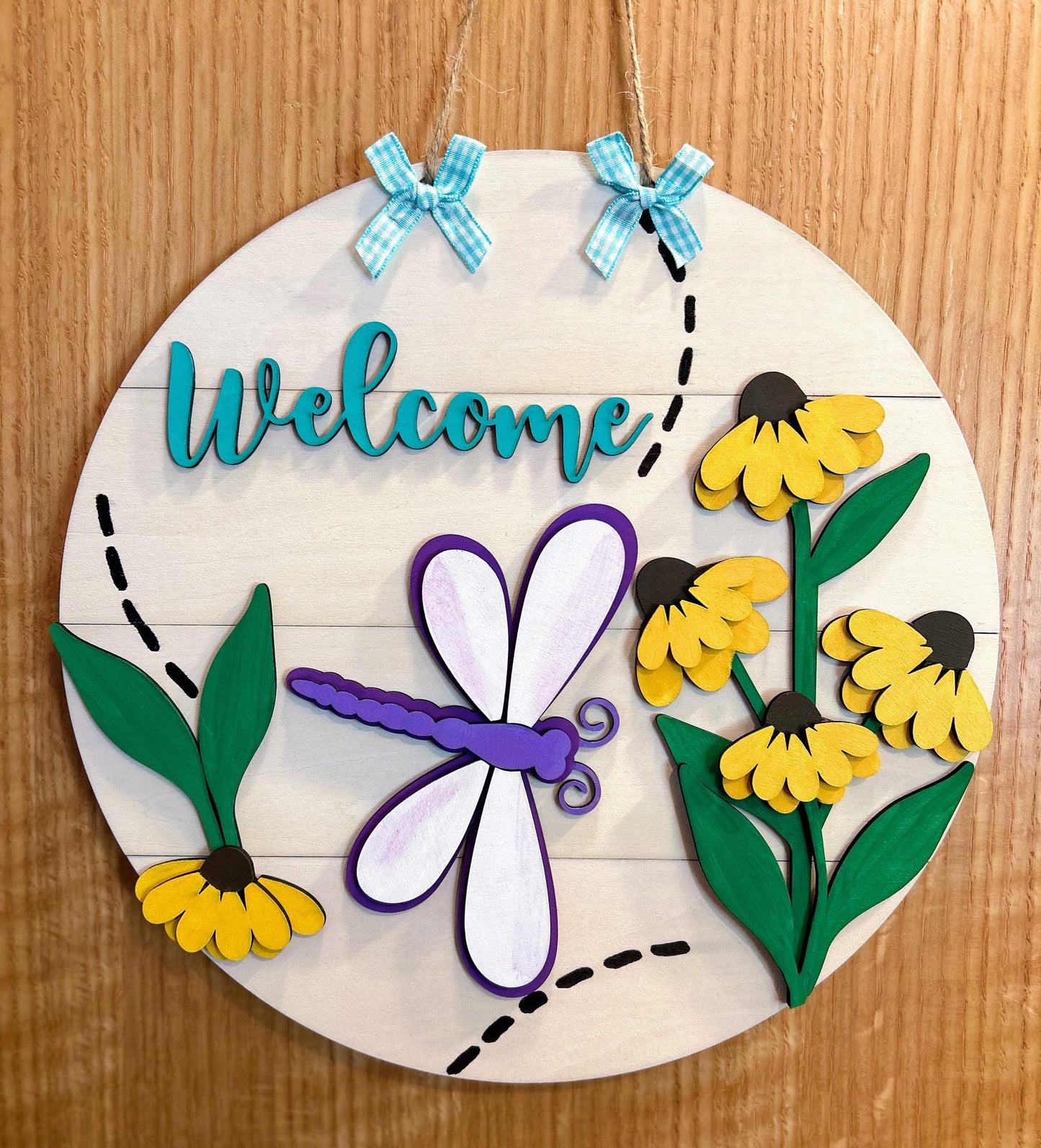 Pink Floral Welcome Sign, Spring Door Hanger in Dusty Rose, Floral Porch Sign, Floral Spring Welcome Sign, Layered Wooden Welcome Sign, Spring Patio Decor